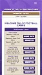 Mobile Screenshot of loffootballcamp.com