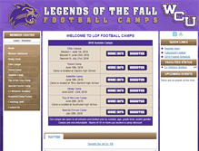 Tablet Screenshot of loffootballcamp.com